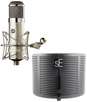 Warm Audio WA-47 Large-Diaphragm Tube Condenser, sE Electronics RF-X Reflection Filter Bundle Warm Audio WA-47 Large-Diaphragm Tube Condenser, sE Electronics RF-X Reflection Filter Bundle