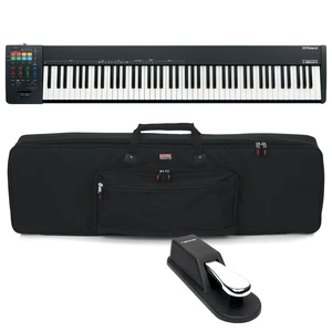 Roland A-88MKII MIDI Keyboard Controller, Gator GKB-88, Sustain Pedal Bundle Roland A-88MKII MIDI Keyboard Controller, Gator GKB-88, Sustain Pedal Bundle