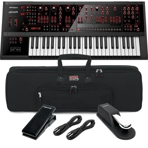 Roland JD-XA Analog/Digital Synthesizer, Gator GK-49 Keyboard Case, Nektar NX-P, Sustain Pedal, (2) 1/4 Cables Bundle Roland JD-XA Analog/Digital Synthesizer, Gator GK-49 Keyboard Case, Nektar NX-P, Sustain Pedal, (2) 1/4 Cables Bundle