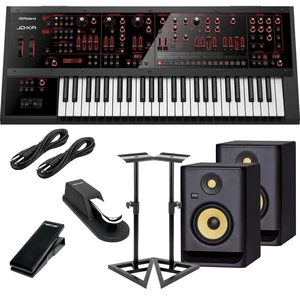 Roland JD-XA Analog/Digital Synthesizer, (2) KRK RP5G4 Monitors, (2) Monitor Stands, Nektar NX-P, Sustain Pedal, (2) 1/4 Cables Bundle Roland JD-XA Analog/Digital Synthesizer, (2) KRK RP5G4 Monitors, (2) Monitor Stands, Nektar NX-P, Sustain Pedal, (2) 1/4 Cables Bundle