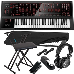 Roland JD-XA Analog/Digital Synthesizer, Keyboard Stand, Bench, Nektar NX-P, Sustain Pedal, Keyboard Cover, Tascam TH02, (2) 1/4 Cables Bundle Roland JD-XA Analog/Digital Synthesizer, Keyboard Stand, Bench, Nektar NX-P, Sustain Pedal, Keyboard Cover, Tascam TH02, (2) 1/4 Cables Bundle