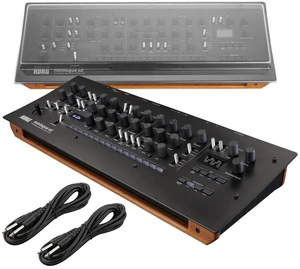Korg minilogue XD module Polyphonic Analog Synthesizer, Decksaver, (2) 1/4 Cables Bundle Korg minilogue XD module Polyphonic Analog Synthesizer, Decksaver, (2) 1/4 Cables Bundle
