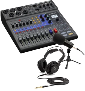 Zoom LiveTrak L-8 Portable Mixer, Zoom ZDM-1 Bundle Zoom LiveTrak L-8 Portable Mixer, Zoom ZDM-1 Bundle