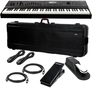 Kurzweil Forte 7 76-Key Stage Piano, Gator GTSA-KEY88, Sustain Pedal (Included), Nektar NX-P, (2) 1/4 Cables, (2) Midi Cables Bundle Kurzweil Forte 7 76-Key Stage Piano, Gator GTSA-KEY88, Sustain Pedal (Included), Nektar NX-P, (2) 1/4 Cables, (2) Midi Cables Bundle