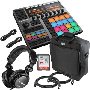 Native Instruments MASCHINE Plus, 32GB SD Card, Gator MIXERBAG-1515, (2) Midi Cables, (2) 1/4 Cables Bundle Native Instruments MASCHINE Plus, 32GB SD Card, Gator MIXERBAG-1515, (2) Midi Cables, (2) 1/4 Cables Bundle
