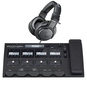Zoom G5n Multi-Effect Unit, AT ATHM20X Headphone Bundle Zoom G5n Multi-Effect Unit, AT ATHM20X Headphone Bundle