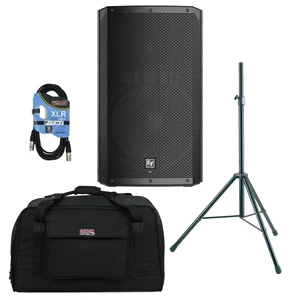 Electro-Voice ELX200-15P, Gator Tote12, Speaker Stand, XLR Cable Bundle Electro-Voice ELX200-15P, Gator Tote12, Speaker Stand, XLR Cable Bundle