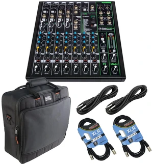 Mackie ProFX10v3, G-MIXERBAG-1515, (2) XLR cables, (2) 1/4 cables Bundle Mackie ProFX10v3, G-MIXERBAG-1515, (2) XLR cables, (2) 1/4 cables Bundle