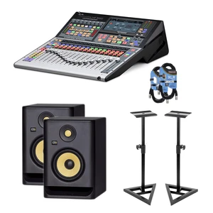 PreSonus StudioLive 32SC - KRK RP5G4 Pair - Monitor Stands - 2 XLR Cables PreSonus StudioLive 32SC - KRK RP5G4 Pair - Monitor Stands - 2 XLR Cables