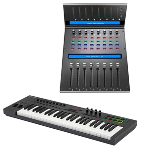Icon Pro Audio QCon Pro XS Controller + Nektar Technology Impact LX49+ 49-Key USB MIDI Controller Keyboard Icon Pro Audio QCon Pro XS Controller + Nektar Technology Impact LX49+ 49-Key USB MIDI Controller Keyboard