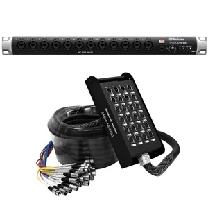 PreSonus StudioLive 16R - 18-Input, 16-Channel Series III + Seismic Audio - 16 Channel XLR SNAKE CABLE 50FT 8 returns PreSonus StudioLive 16R - 18-Input, 16-Channel Series III + Seismic Audio - 16 Channel XLR SNAKE CABLE 50FT 8 returns