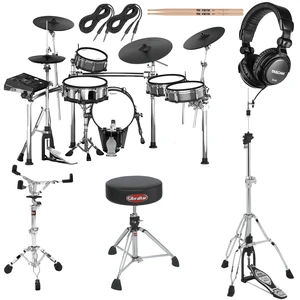 Roland TD-50KV V-Drums 5pc Electronic Drum Set Drum Essentials Bundle Roland TD-50KV V-Drums 5pc Electronic Drum Set Drum Essentials Bundle