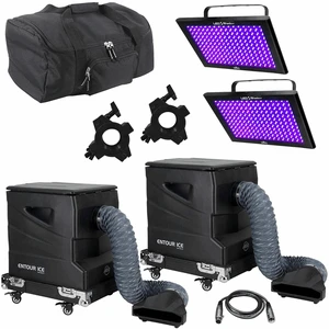 (2) American DJ Entour Ice Low-Lying Tour-Grade Fog Machines with Chauvet DJ LED Shadow Blacklights Package (2) American DJ Entour Ice Low-Lying Tour-Grade Fog Machines with Chauvet DJ LED Shadow Blacklights Package