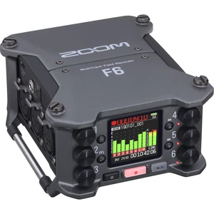 Zoom F6 6-Input / 14-Track Multitrack Field Recorder Zoom F6 6-Input / 14-Track Multitrack Field Recorder