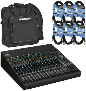 Mackie 1604VLZ4 16-Channel 4-Bus Compact Mixer + Mackie 1604 VLZ D Padded Mixer Bag and Cables. Mackie 1604VLZ4 16-Channel 4-Bus Compact Mixer + Mackie 1604 VLZ D Padded Mixer Bag and Cables.