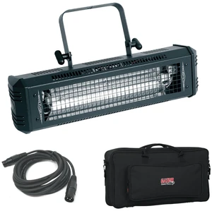 American DJ Mega Flash DMX 800W Strobe + Gator Cases GK-2110 Gig Bag and Cable. American DJ Mega Flash DMX 800W Strobe + Gator Cases GK-2110 Gig Bag and Cable.