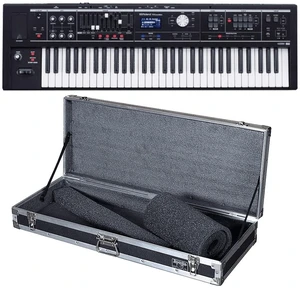 ROLAND V-COMBO VR-09B PERFORMANCE KEYBOARD + Light Duty Economy ATA Case for ROLAND V-COMBO VR-09 ROLAND V-COMBO VR-09B PERFORMANCE KEYBOARD + Light Duty Economy ATA Case for ROLAND V-COMBO VR-09