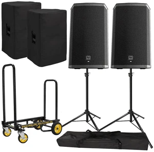Electro-Voice ZLX-12BT Active 12" Bluetooth Speakers, Covers, Stands and Speakers Cart Electro-Voice ZLX-12BT Active 12" Bluetooth Speakers, Covers, Stands and Speakers Cart