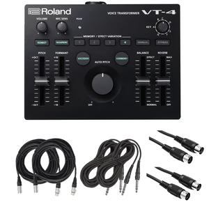 Roland AIRA VT-4 Voice Transformer + Cables Packages. Roland AIRA VT-4 Voice Transformer + Cables Packages.