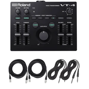 Roland AIRA VT-4 Voice Transformer + Cables Packages. Roland AIRA VT-4 Voice Transformer + Cables Packages.