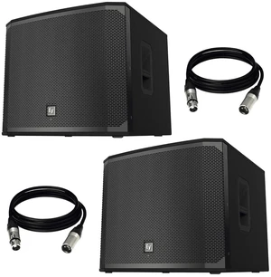 (2) Electro-Voice EKX-18SP 18" Powered Subwoofer and Cables Package. (2) Electro-Voice EKX-18SP 18" Powered Subwoofer and Cables Package.