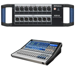PreSonus NSB 8.8 - 8 x 8 AVB-Networked Stage Box & PreSonus StudioLive 16.0.2 USB Performance & Recording Digital Mixer PreSonus NSB 8.8 - 8 x 8 AVB-Networked Stage Box & PreSonus StudioLive 16.0.2 USB Performance & Recording Digital Mixer