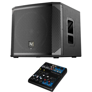 Electro-Voice ELX200-12SP-US 12" 1200W Powered Subwoofer (Black, Single) & PSG AUDIO AM-06 - 6-Input Mixer Electro-Voice ELX200-12SP-US 12" 1200W Powered Subwoofer (Black, Single) & PSG AUDIO AM-06 - 6-Input Mixer