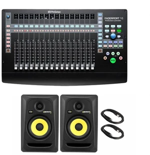 PreSonus Faderport 16 - Mix Production Controller with KRK Rokit RP5G3 5" Powered Monitor Speakers Package PreSonus Faderport 16 - Mix Production Controller with KRK Rokit RP5G3 5" Powered Monitor Speakers Package