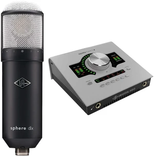 Universal Audio Sphere DLX Modeling Microphone, Universal Audio Apollo Twin X DUO Gen 2 ESS Bundle Universal Audio Sphere DLX Modeling Microphone, Universal Audio Apollo Twin X DUO Gen 2 ESS Bundle