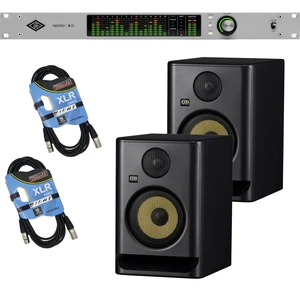 Universal Audio Apollo x16 with UAD Analog Classics Audio Interface - (2) KRK Rokit 5 G5 - (2) XLR Cables Bundle Universal Audio Apollo x16 with UAD Analog Classics Audio Interface - (2) KRK Rokit 5 G5 - (2) XLR Cables Bundle