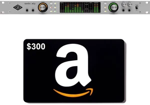 Universal Audio Apollo x8p Gen 2 Essentials+ 16x22 Thunderbolt Audio Interface- Amazon Gift Card $300 Bundle Universal Audio Apollo x8p Gen 2 Essentials+ 16x22 Thunderbolt Audio Interface- Amazon Gift Card $300 Bundle