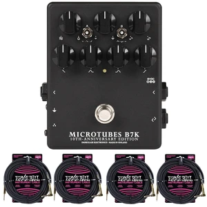 Darkglass Microtubes B7K V2 10th-anniversary, (4) 1/4 Ernie Ball Cables Bundle Darkglass Microtubes B7K V2 10th-anniversary, (4) 1/4 Ernie Ball Cables Bundle