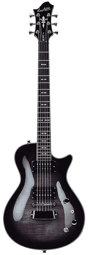 Hagstrom Ultra Swede Electric Guitar Black Burst Hagstrom Ultra Swede Electric Guitar Black Burst