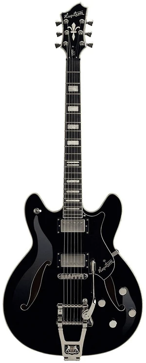 Hagstrom Tremar Viking Deluxe Electric Guitar - Gloss Black Hagstrom Tremar Viking Deluxe Electric Guitar - Gloss Black