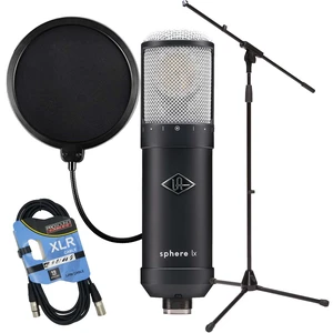 Universal Audio Sphere LX Modeling Microphone - Mic Stand - Pop Filter - XLR Cable Bundle Universal Audio Sphere LX Modeling Microphone - Mic Stand - Pop Filter - XLR Cable Bundle