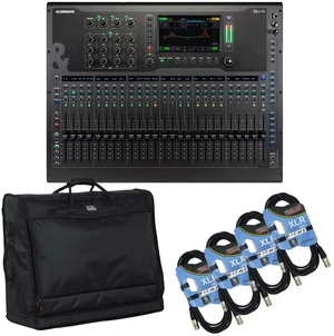 Allen & Heath Qu-6 38-channel Digital Mixer - Gator Cases G-MIXERBAG-2521 - (4) XLR Cables Bundle Allen & Heath Qu-6 38-channel Digital Mixer - Gator Cases G-MIXERBAG-2521 - (4) XLR Cables Bundle