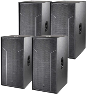 (4) DAS ACTION-S218 Dual 18 Passive Subwoofer Bundle (4) DAS ACTION-S218 Dual 18 Passive Subwoofer Bundle
