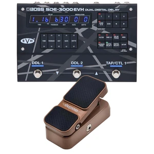 BOSS SDE-3000EVH Dual Digital Delay Pedal, SONICAKE Vexpress Pedal Bundle BOSS SDE-3000EVH Dual Digital Delay Pedal, SONICAKE Vexpress Pedal Bundle