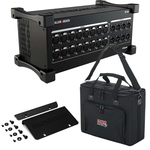 Allen & Heath DT168 16-input Dante, A&H Rackmount Kit, Gator GRB-4U Case Bundle Allen & Heath DT168 16-input Dante, A&H Rackmount Kit, Gator GRB-4U Case Bundle