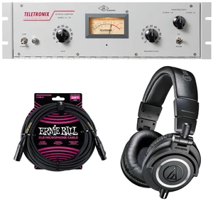 Universal Audio Teletronix LA-2A, ATH-M50X, ErnieBall XLR Cable Bundle Universal Audio Teletronix LA-2A, ATH-M50X, ErnieBall XLR Cable Bundle