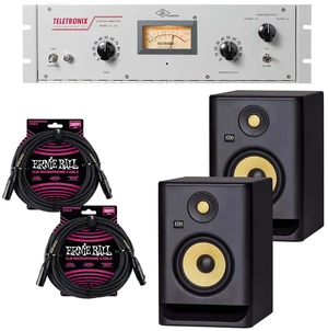 Universal Audio Teletronix LA-2A Amplifier, (2) KRK RP5G4 Monitors, (2) ErnieBall XLR Cables Bundle Universal Audio Teletronix LA-2A Amplifier, (2) KRK RP5G4 Monitors, (2) ErnieBall XLR Cables Bundle
