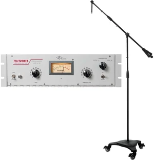 Universal Audio Teletronix LA-2A Amplifier, Ultimate Support MC-125 Bundle Universal Audio Teletronix LA-2A Amplifier, Ultimate Support MC-125 Bundle