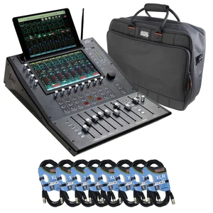 Peavey Aureus 28-channel Digital Mixer, Gator G-MIXERBAG-2118, (8) XLR Cable Bundle Peavey Aureus 28-channel Digital Mixer, Gator G-MIXERBAG-2118, (8) XLR Cable Bundle