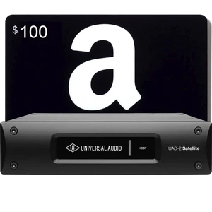 Universal Audio UAD-2 Satellite USB OCTO Core, Amazon Gift Card $100.00 Bundle Universal Audio UAD-2 Satellite USB OCTO Core, Amazon Gift Card $100.00 Bundle