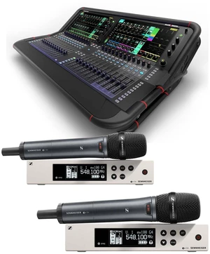 Allen & Heath AVANTIS 64-Channel Digital Mixer, 96kHz, (2) Sennheiser EW100 G4-835 Bundle Allen & Heath AVANTIS 64-Channel Digital Mixer, 96kHz, (2) Sennheiser EW100 G4-835 Bundle
