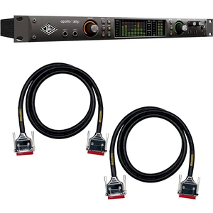 Universal Audio Apollo x8p Heritage Edition 16 x 22 Thunderbolt, (2) Mogami Gold DB25-DB25 8-channel Analog Interface Cables Bundle Universal Audio Apollo x8p Heritage Edition 16 x 22 Thunderbolt, (2) Mogami Gold DB25-DB25 8-channel Analog Interface Cables Bundle