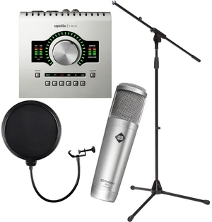 Universal Audio Apollo Twin USB Heritage Edition, Presonus PX-1 Mic, Mic Stand, POP Filter Bundle Universal Audio Apollo Twin USB Heritage Edition, Presonus PX-1 Mic, Mic Stand, POP Filter Bundle