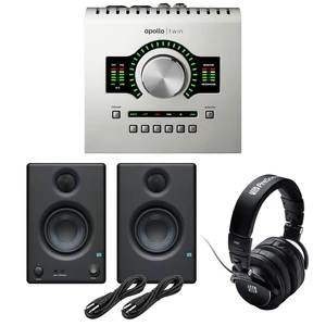 Universal Audio Apollo Twin USB Heritage Edition, Presonus Eris3.5 Monitor, (2) 1/4 Cables, Presonus HD9 Bundle Universal Audio Apollo Twin USB Heritage Edition, Presonus Eris3.5 Monitor, (2) 1/4 Cables, Presonus HD9 Bundle