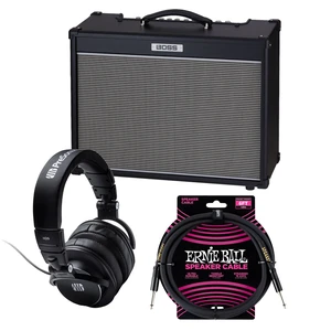 Boss NEXTONE Artist 80W Amplifier, Presonus HD9, Ernie Ball Guitar Cable PO607 Bundle Boss NEXTONE Artist 80W Amplifier, Presonus HD9, Ernie Ball Guitar Cable PO607 Bundle