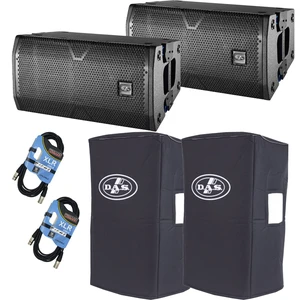 (2) Das Vantec 20A, (2) CVR-VANTEC20, (2) XLR Cables Bundle (2) Das Vantec 20A, (2) CVR-VANTEC20, (2) XLR Cables Bundle